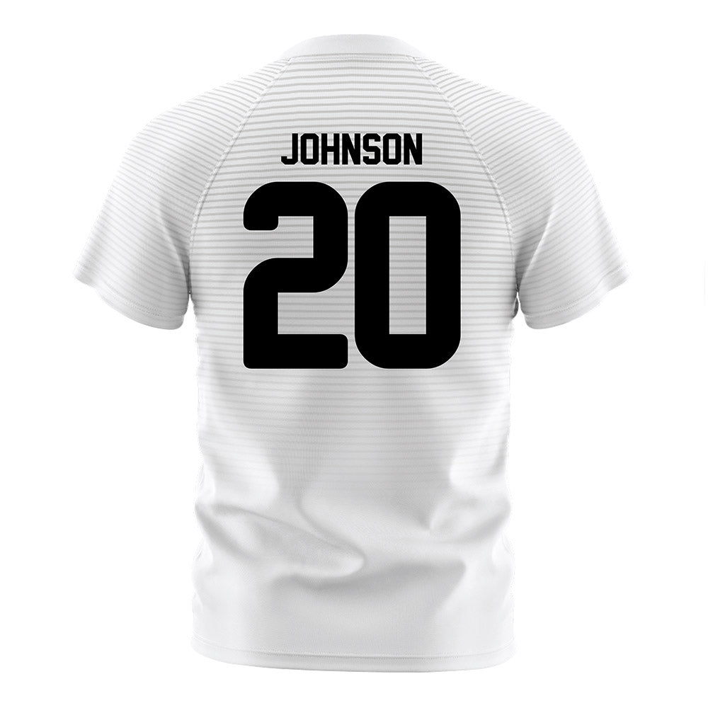 Southern Miss - NCAA Women's Soccer : Saliah Johnson - White Soccer Jersey-1
