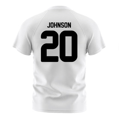 Southern Miss - NCAA Women's Soccer : Saliah Johnson - White Soccer Jersey-1