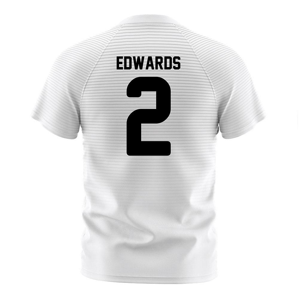 Southern Miss - NCAA Women's Soccer : Ameera Edwards - White Soccer Jersey-1