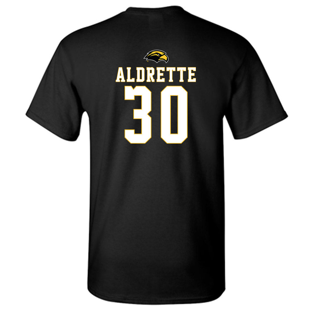 Southern Miss - NCAA Women's Soccer : Avery Aldrette - Replica Shersey T-Shirt-1