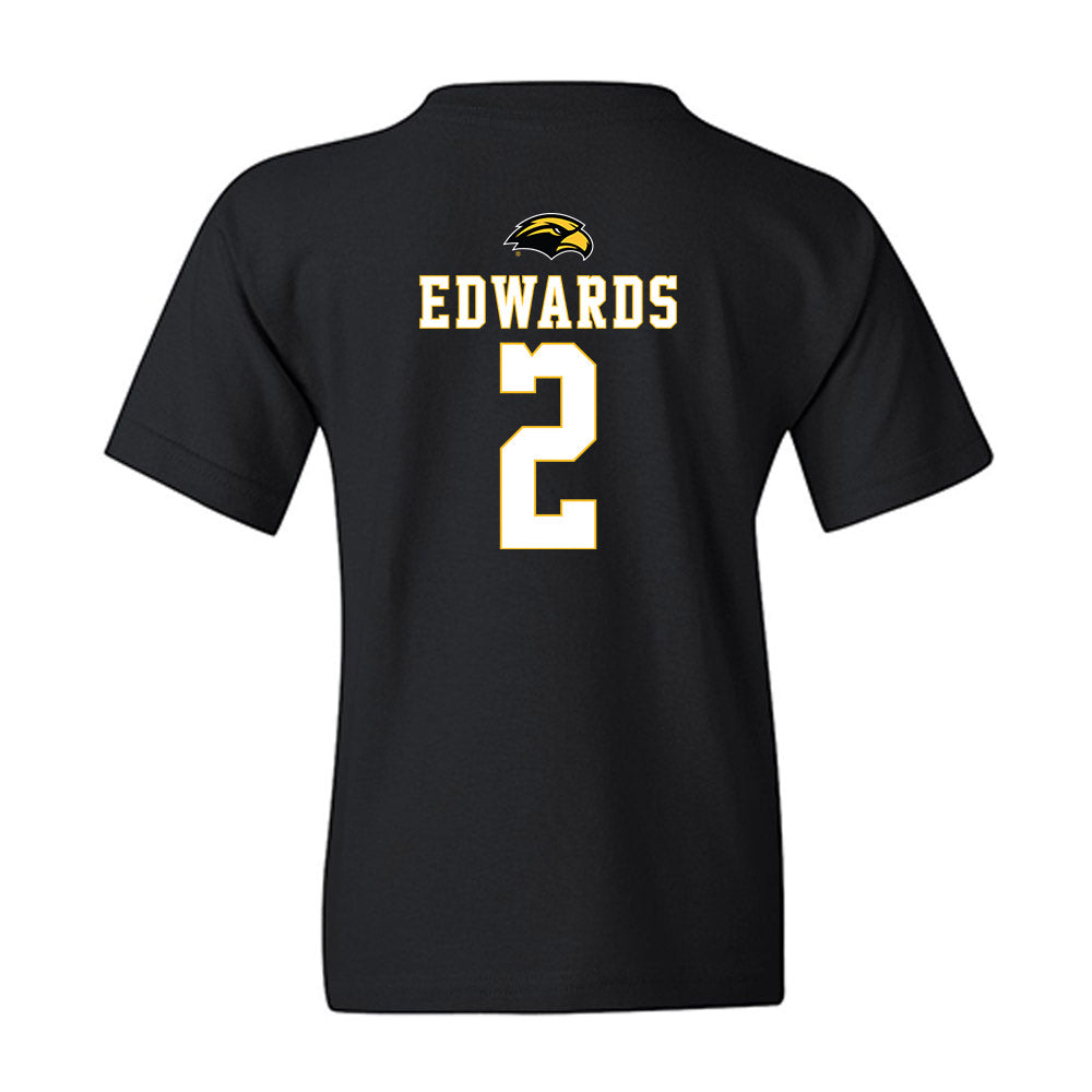 Southern Miss - NCAA Women's Soccer : Ameera Edwards - Replica Shersey Youth T-Shirt-1