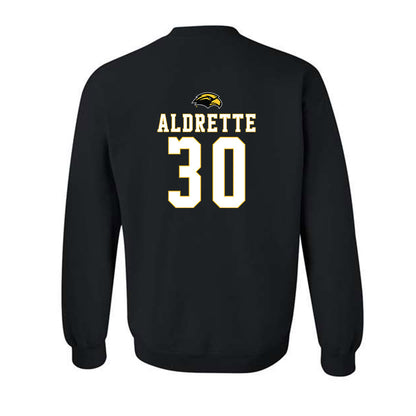 Southern Miss - NCAA Women's Soccer : Avery Aldrette - Replica Shersey Crewneck Sweatshirt-1