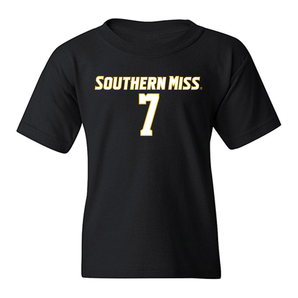 Southern Miss - NCAA Women's Soccer : Fatim Bangus - Replica Shersey Youth T-Shirt-0