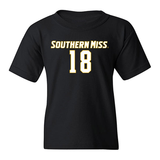 Southern Miss - NCAA Women's Soccer : Rhyleigh Marks - Replica Shersey Youth T-Shirt-0