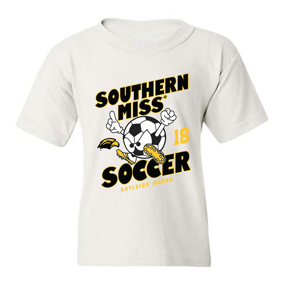 Southern Miss - NCAA Women's Soccer : Rhyleigh Marks - Fashion Shersey Youth T-Shirt-0