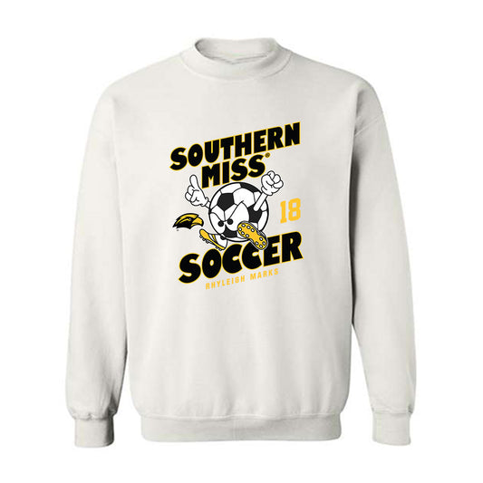 Southern Miss - NCAA Women's Soccer : Rhyleigh Marks - Fashion Shersey Crewneck Sweatshirt-0