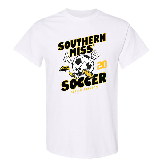 Southern Miss - NCAA Women's Soccer : Saliah Johnson - Fashion Shersey T-Shirt-0