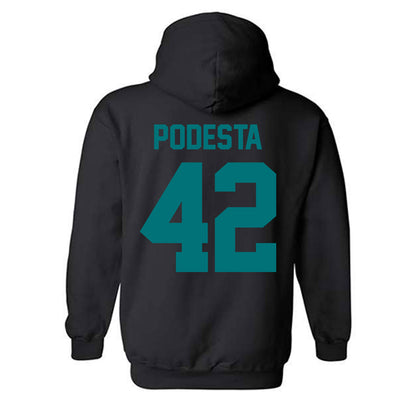 Coastal Carolina - NCAA Football : Roland Podesta - Classic Shersey Hooded Sweatshirt-1