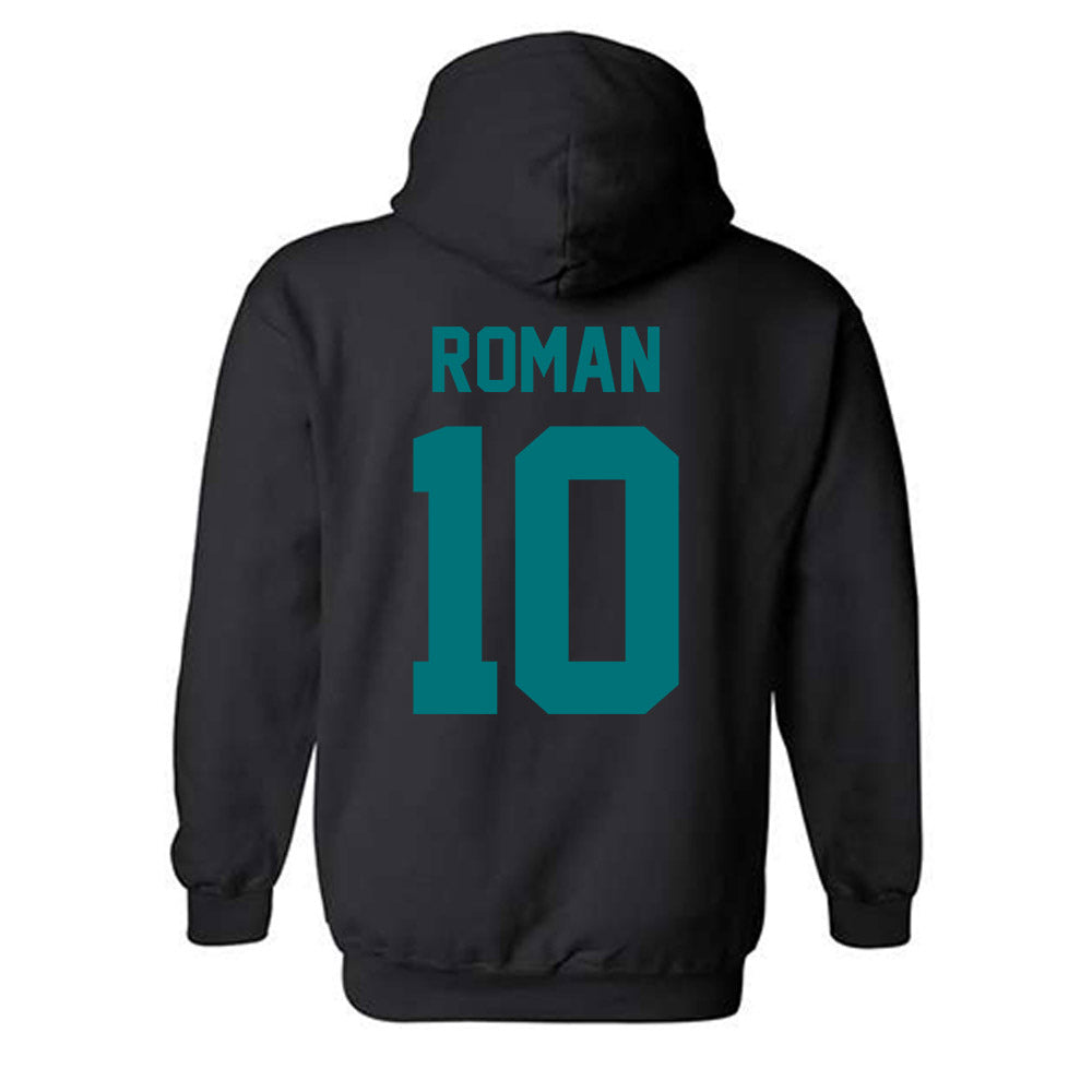 Coastal Carolina - NCAA Football : Travis Roman - Classic Shersey Hooded Sweatshirt-1