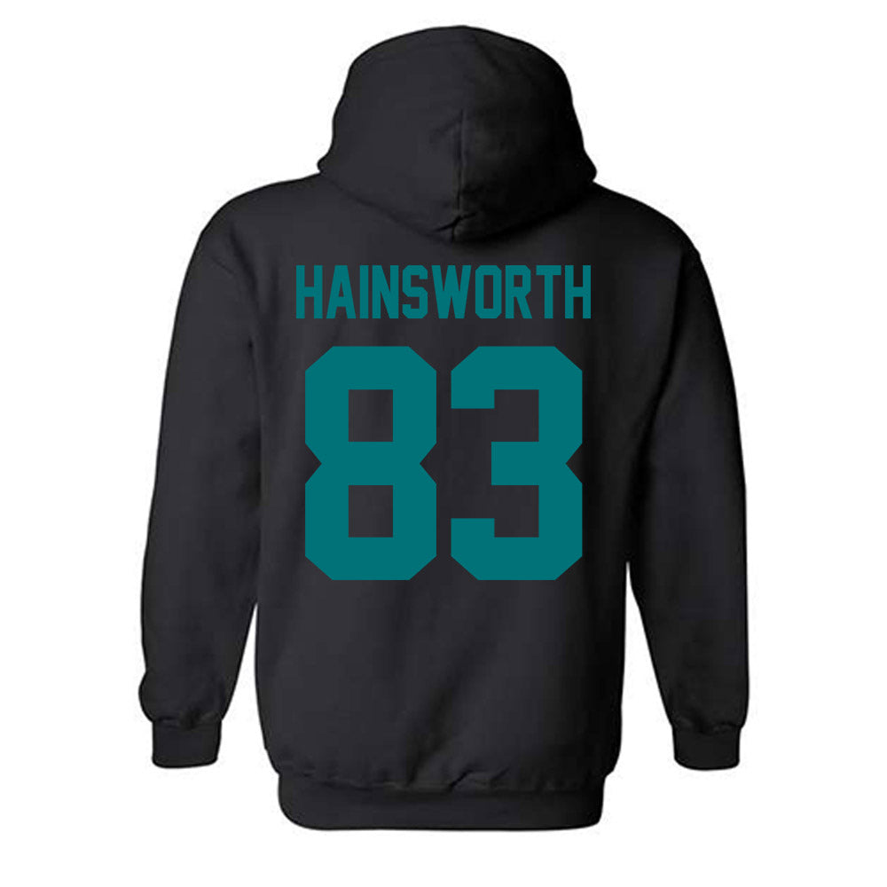 Coastal Carolina - NCAA Football : Kd Hainsworth - Classic Shersey Hooded Sweatshirt-1