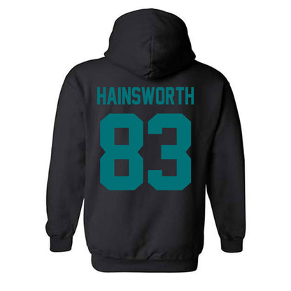 Coastal Carolina - NCAA Football : Kd Hainsworth - Classic Shersey Hooded Sweatshirt-1