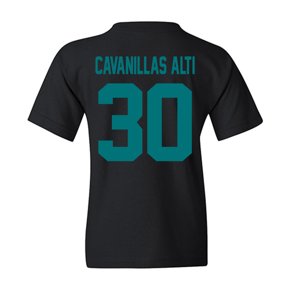 Coastal Carolina - NCAA Football : Nicolas Cavanillas Alti - Classic Shersey Youth T-Shirt-1