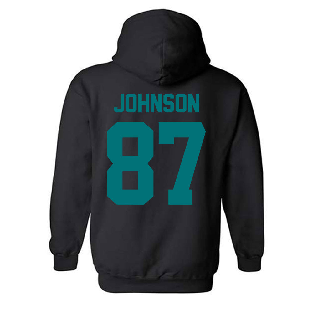 Coastal Carolina - NCAA Football : Jayden Johnson - Classic Shersey Hooded Sweatshirt-1