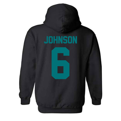 Coastal Carolina - NCAA Football : Krosse Johnson - Classic Shersey Hooded Sweatshirt-1