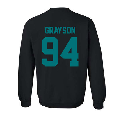 Coastal Carolina - NCAA Football : Donovan Grayson - Classic Shersey Crewneck Sweatshirt-1