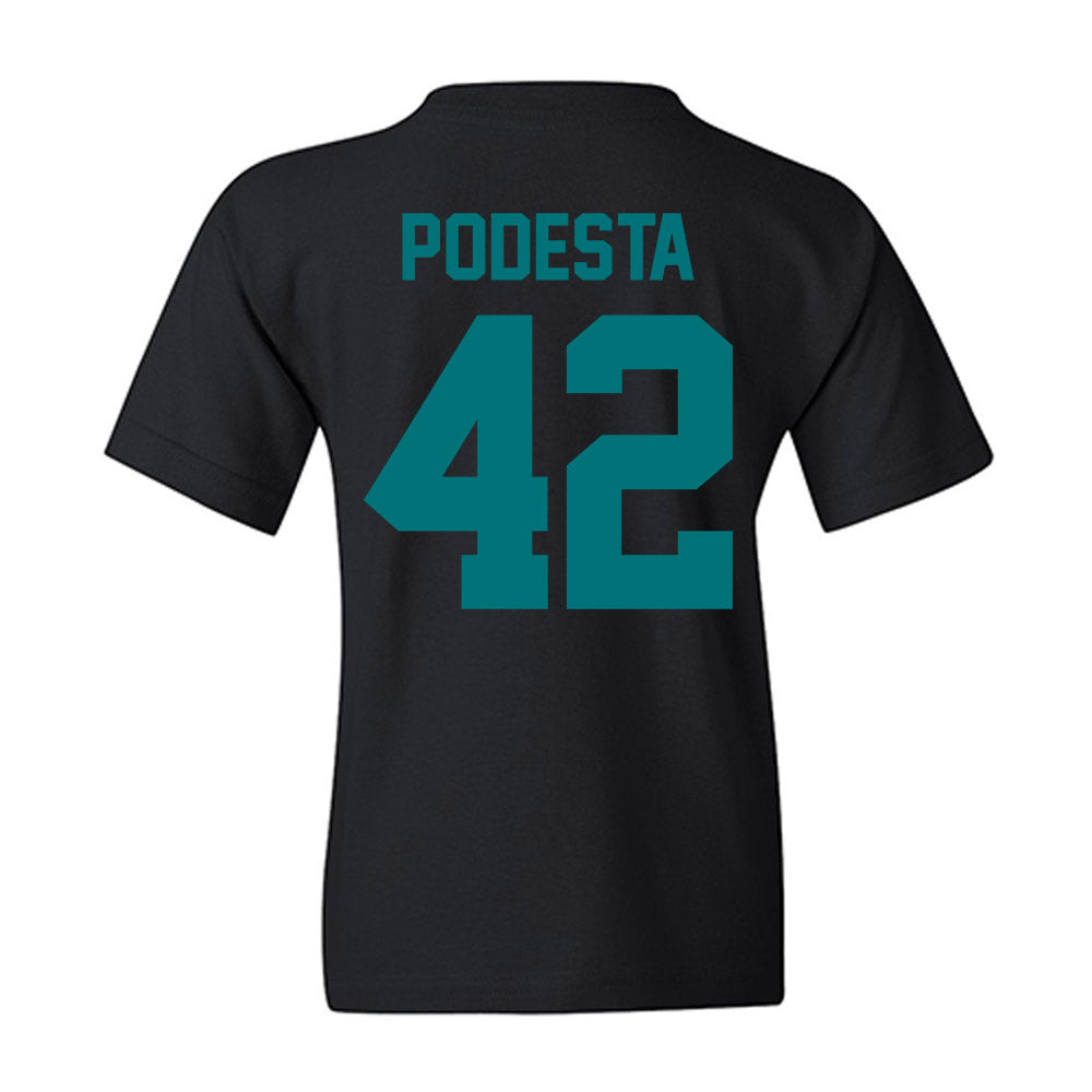 Coastal Carolina - NCAA Football : Roland Podesta - Classic Shersey Youth T-Shirt-1