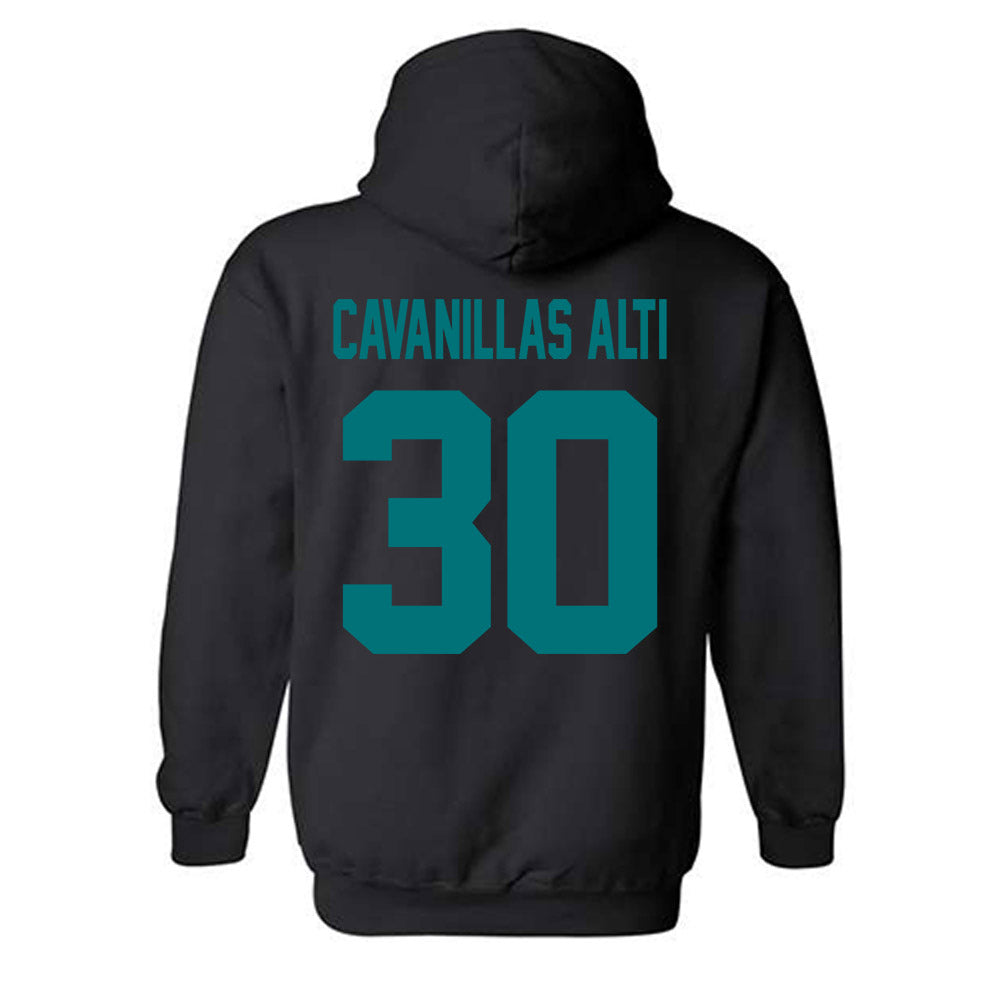 Coastal Carolina - NCAA Football : Nicolas Cavanillas Alti - Classic Shersey Hooded Sweatshirt-1