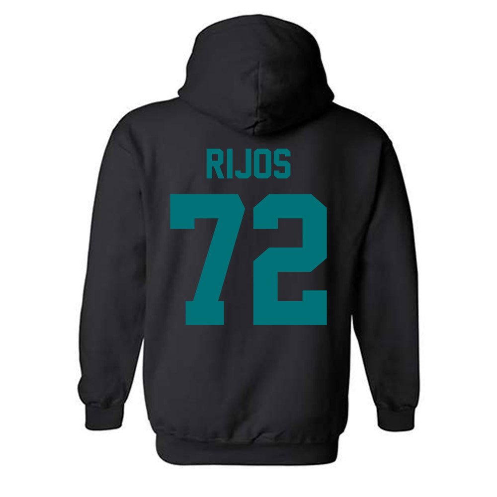 Coastal Carolina - NCAA Football : Dominic Rijos - Classic Shersey Hooded Sweatshirt-1