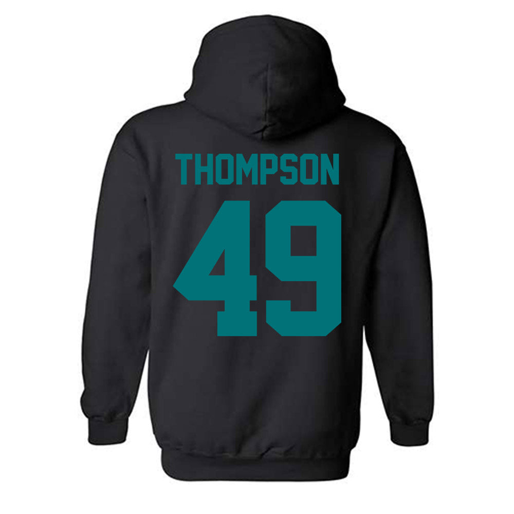 Coastal Carolina - NCAA Football : Shaikh Thompson - Classic Shersey Hooded Sweatshirt-1