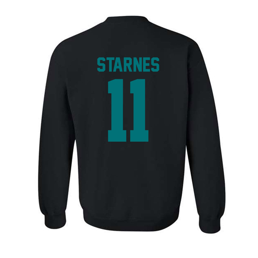 Coastal Carolina - NCAA Football : Braxton Starnes - Classic Shersey Crewneck Sweatshirt-1