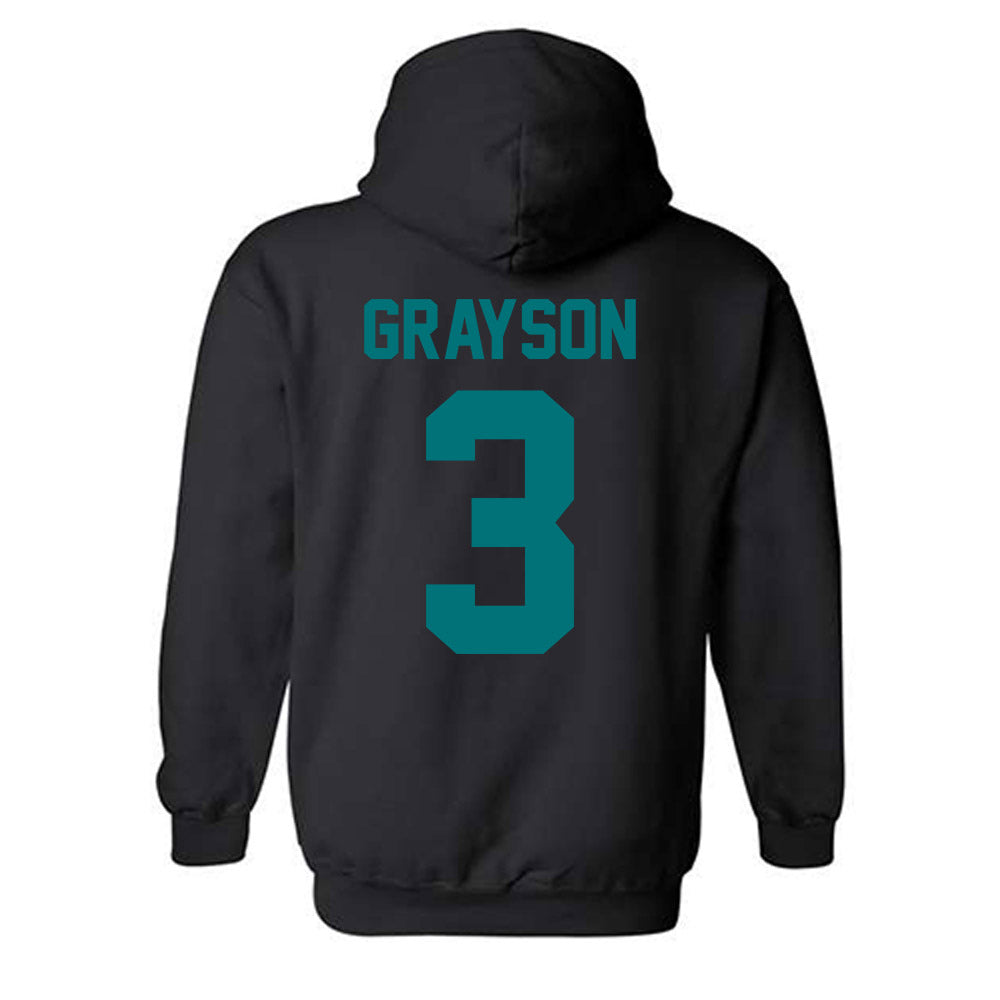 Coastal Carolina - NCAA Football : Ryan Grayson - Classic Shersey Hooded Sweatshirt-1