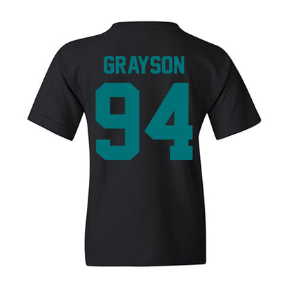 Coastal Carolina - NCAA Football : Donovan Grayson - Classic Shersey Youth T-Shirt-1