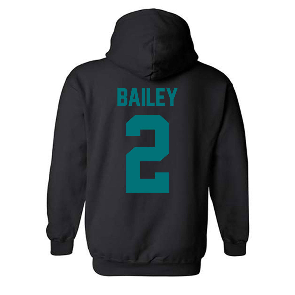 Coastal Carolina - NCAA Football : Deuce Bailey - Classic Shersey Hooded Sweatshirt-1