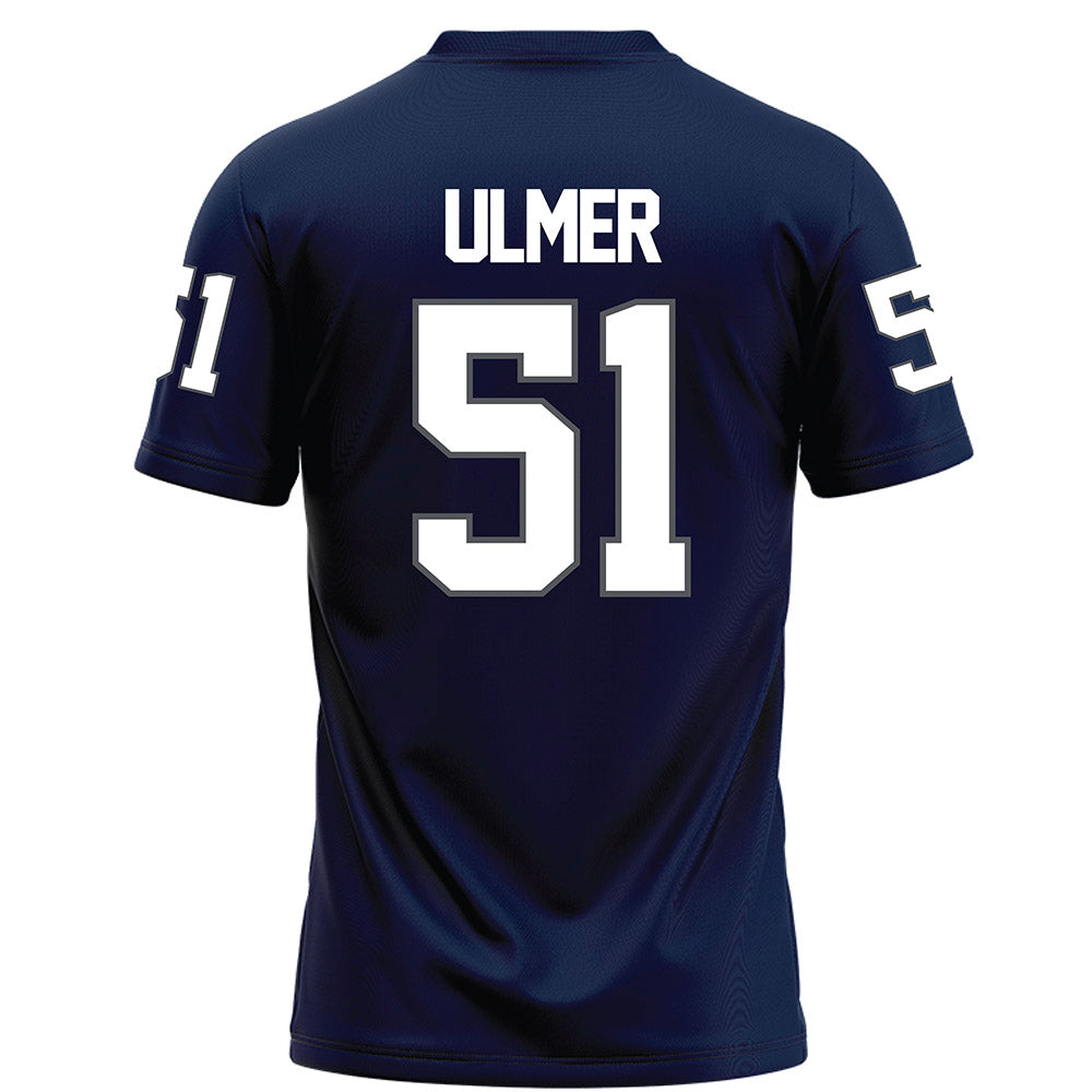 Monmouth - NCAA Football : Chris Ulmer - Blue Football Jersey-1