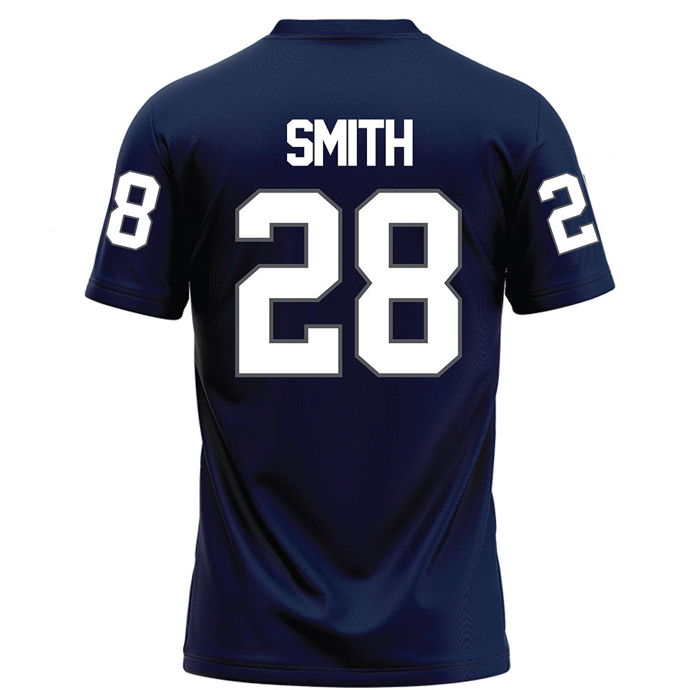 Monmouth - NCAA Football : Kenny Smith - Blue Football Jersey-1