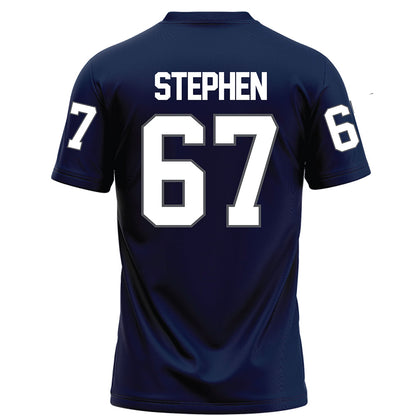 Monmouth - NCAA Football : Reutlinger Stephen - Blue Football Jersey-1