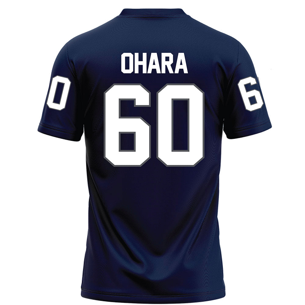 Monmouth - NCAA Football : Brady O'Hara - Blue Football Jersey-1