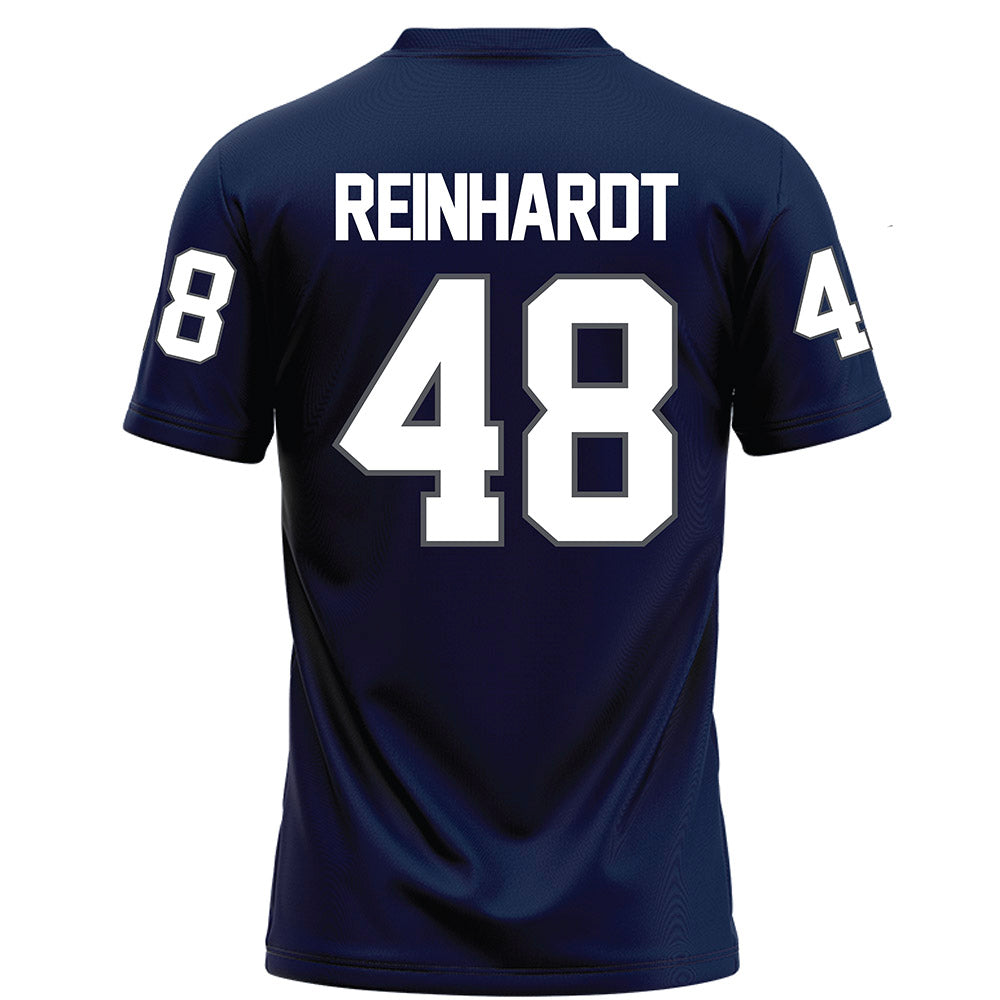 Monmouth - NCAA Football : Heath Reinhardt - Blue Football Jersey-1
