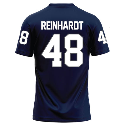 Monmouth - NCAA Football : Heath Reinhardt - Blue Football Jersey-1