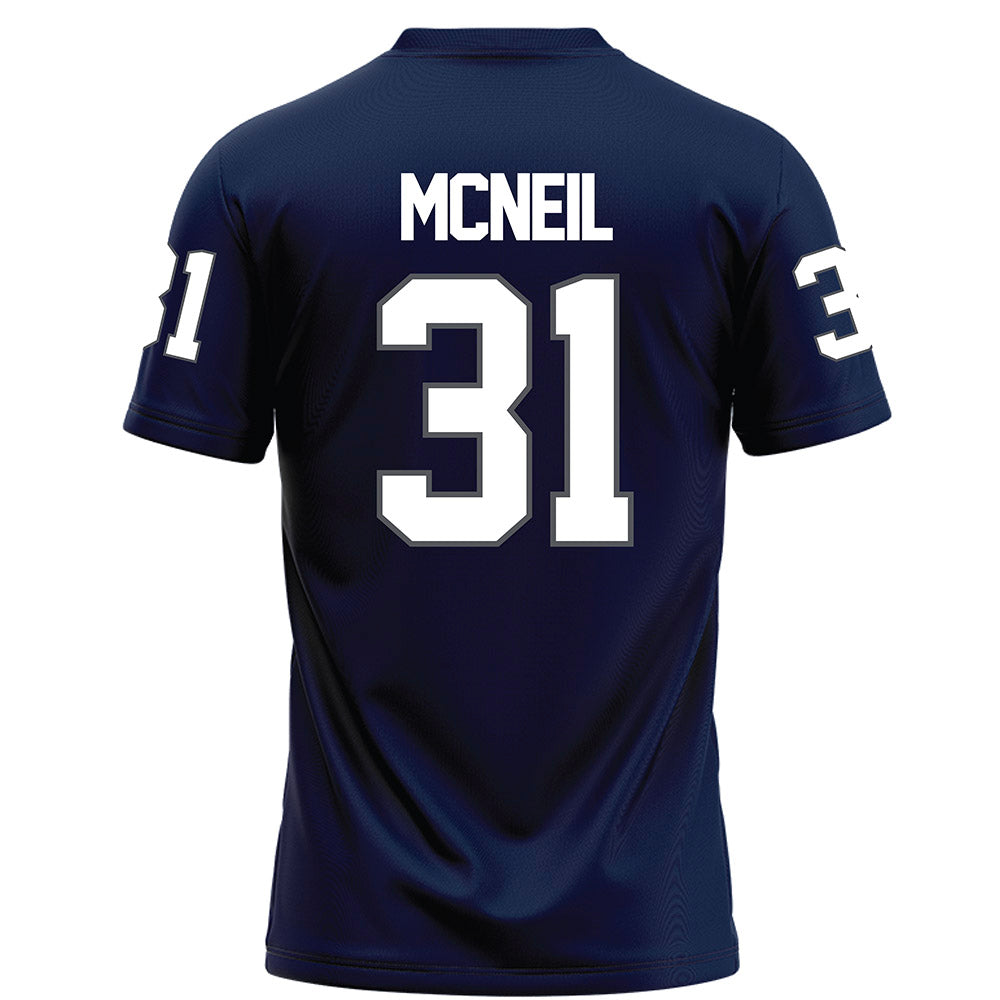 Monmouth - NCAA Football : Amori McNeil - Blue Football Jersey-1