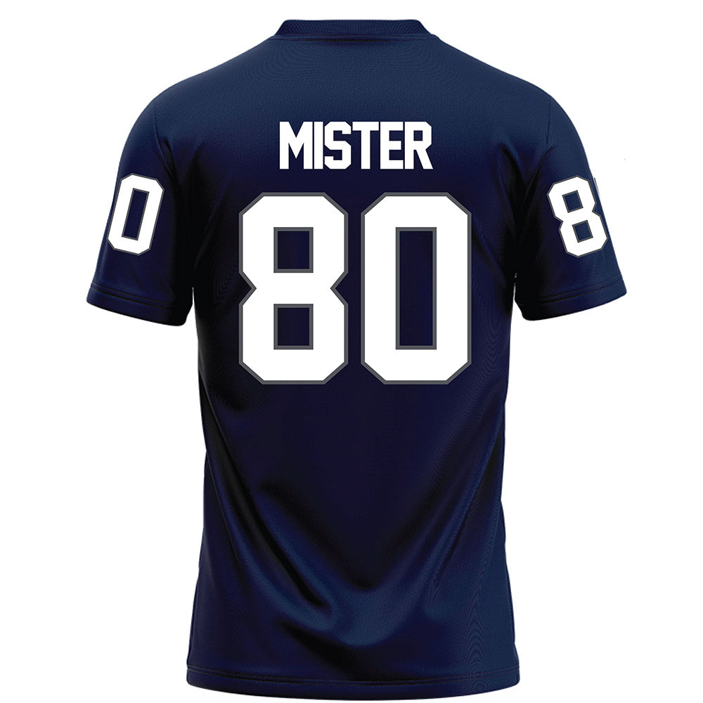 Monmouth - NCAA Football : Keshawn Mister - Blue Football Jersey-1