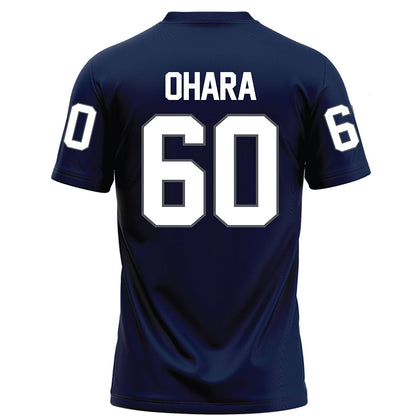Monmouth - NCAA Football : Brady O'Hara - Blue Football Jersey-1