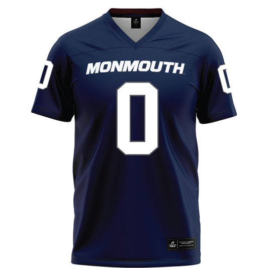 Monmouth - NCAA Football : Gavin Nelson - Blue Football Jersey-0