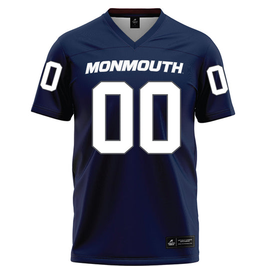 Monmouth - NCAA Football : Keisean Wilson - Blue Football Jersey-0