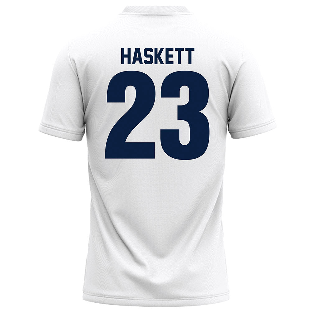 Monmouth - NCAA Football : Amir Haskett - White Football Jersey-1
