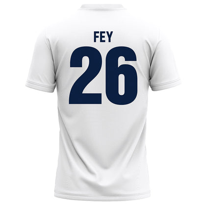 Monmouth - NCAA Football : Donovan Fey - White Football Jersey-1