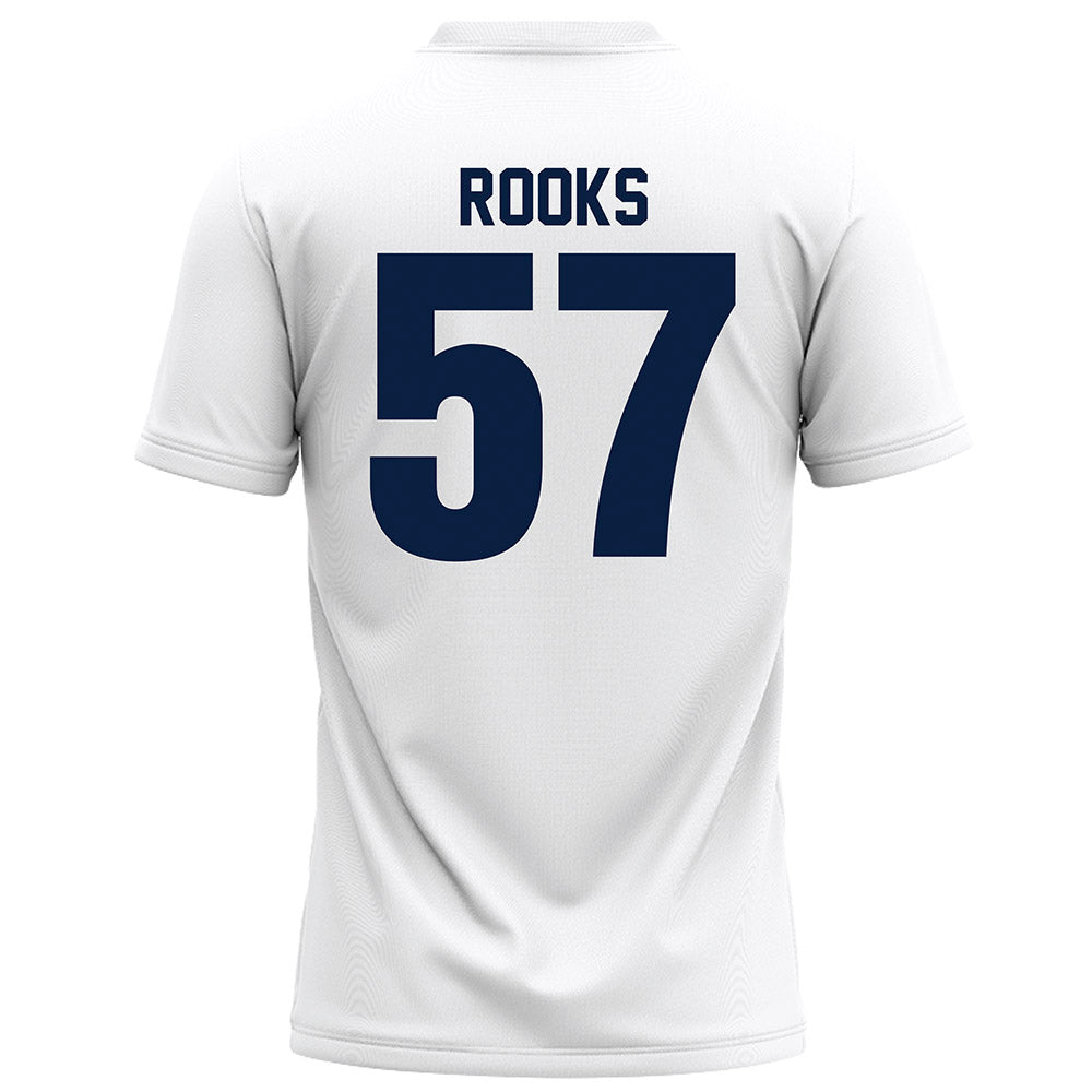 Monmouth - NCAA Football : Bryce Rooks - White Football Jersey