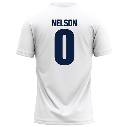 Monmouth - NCAA Football : Gavin Nelson - White Football Jersey-1