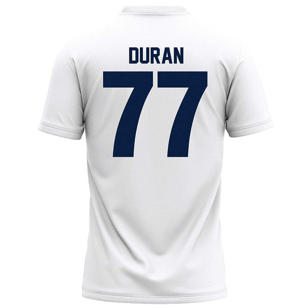 Monmouth - NCAA Football : Josh Duran - White Football Jersey-1