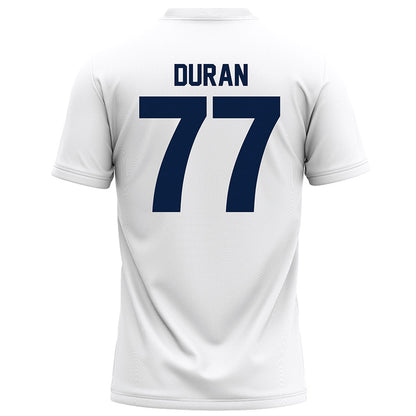 Monmouth - NCAA Football : Josh Duran - White Football Jersey-1