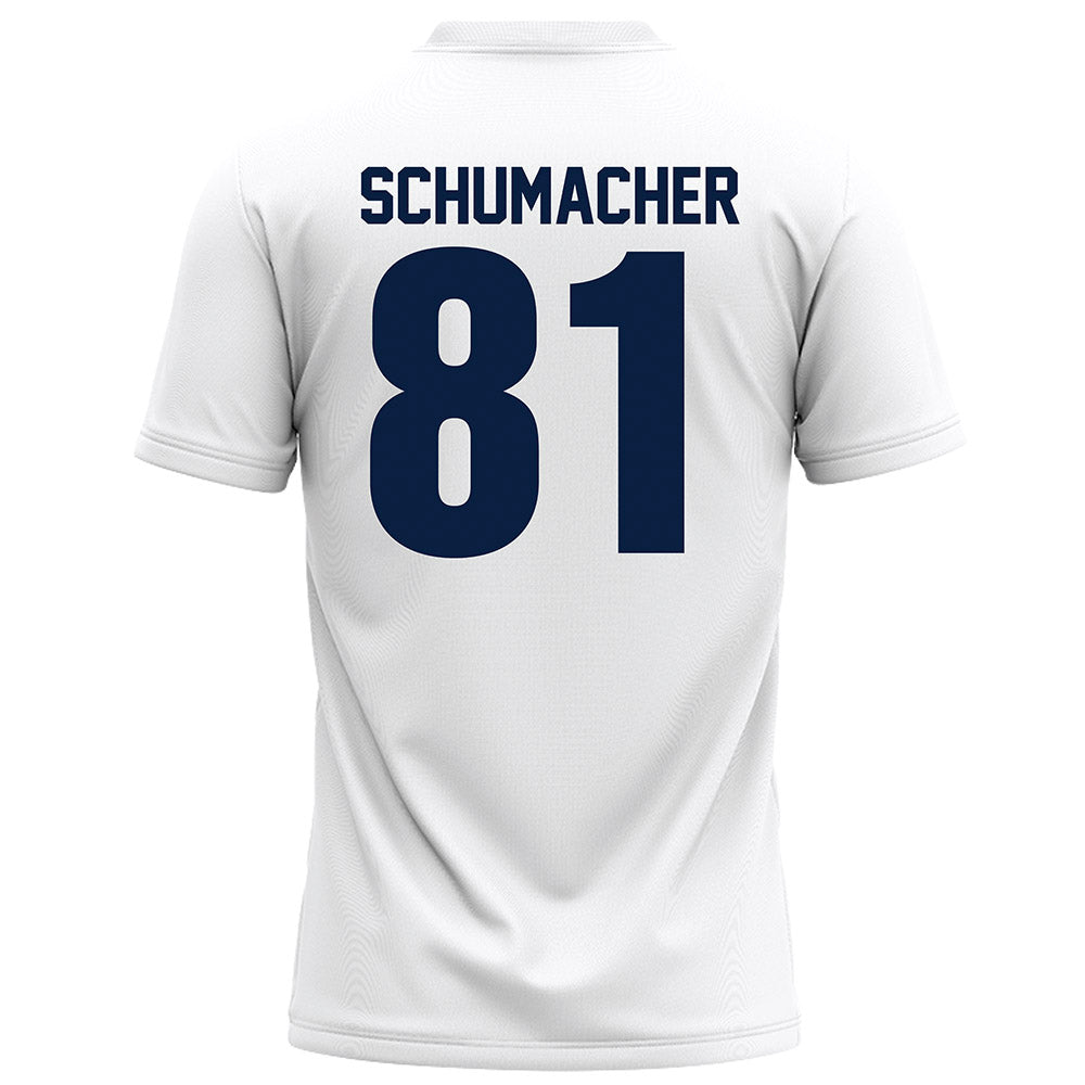 Monmouth - NCAA Football : Mike Schumacher - White Football Jersey-1