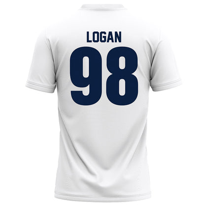 Monmouth - NCAA Football : Barnes Logan - White Football Jersey