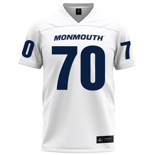 Monmouth - NCAA Football : Reed Collins - White Football Jersey-0