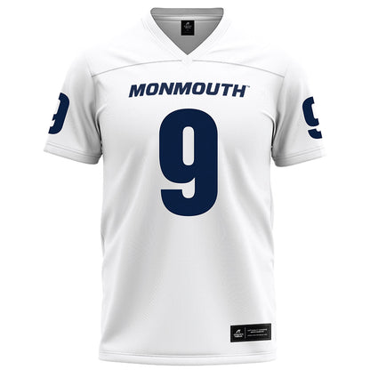 Monmouth - NCAA Football : Jagger Matera - White Football Jersey