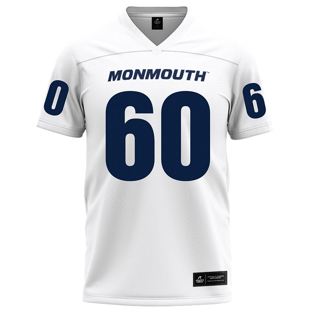 Monmouth - NCAA Football : Brady O'Hara - White Football Jersey-0