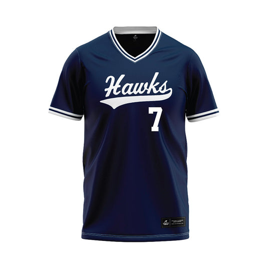 Monmouth - NCAA Baseball : Chase Brunner - Blue Jersey-0